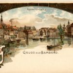 Gruss aus Bamberg - Litho