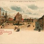 Gruss aus Bamberg - Litho