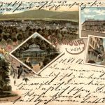 Gruss aus Homburg - Litho