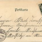 Gruss aus Erfurt - Litho