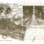 Dresden - Neustadt - Gruss aus dem Concert Etablissement Deutscher Kaiser