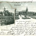 Dresden - Cafe Belvedere - Litho