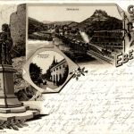 Gruss aus Ebernburg - Litho