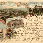 Gruss aus Oelsnitz - Litho