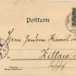 Gruss aus Oelsnitz - Litho