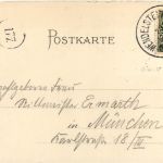 Gruss vom Wendelstein Kirchlein - Litho