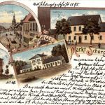 Gruss aus Markt Schorgast - Litho
