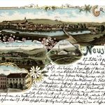 Gruss aus Neustadt - Litho