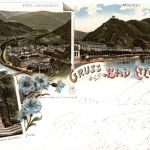 Gruss aus Bad Ems - Litho