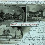 Gruss aus Düsseldorf - Litho