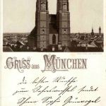 Gruss aus München - Litho