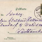 Gruss aus München - Litho