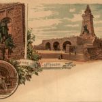 Gruss vom Kyffhäuser - Litho
