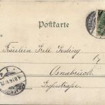Gruss aus Osnabrück - Litho