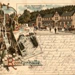 Gruss aus Romkerhalle - Litho