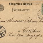 Nürnberg - Landesausstellung 1896 - Ganzsache