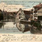 Nürnberg - Blick von der Fleischerbrücke