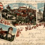 Gruss aus Nürnberg - Litho