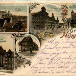 Gruss aus Nürnberg - Litho