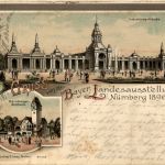 Nürnberg - Bayr. Landesausstellung 1896 - Litho