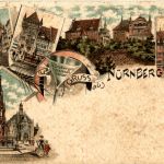 Gruss aus Nürnberg - Litho