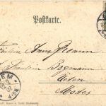 Gruss aus Essen - Litho