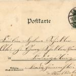 Gruss aus Essen - Litho