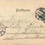 Gruss aus Erfurt - Litho