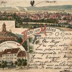Frankenhausen - Hotel zum Mohren - Litho