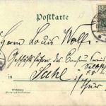 Gruss aus Rudolstadt - Litho