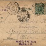 Gruss vom Kandel - Litho