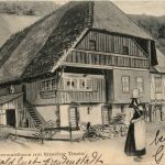 Schwarzwaldhaus mit Elzacher Tracht