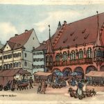 Freiburg - Künstlerkarte H. v. Geyer