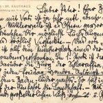 Freiburg - Künstlerkarte H. v. Geyer