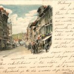 Freiburg - Kaiserstrasse - Litho