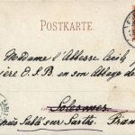 Gruss aus Freiburg - Litho