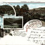 Gruss aus Freiburg - Litho