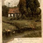 Kupfermühle bei Friedrichsruh - Litho