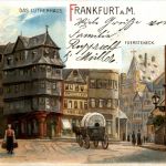 Gruss aus Frankfurt - Litho