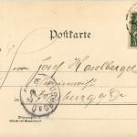 Gruss aus Augsburg- Litho