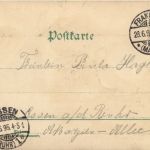 Gruss aus Frankfurt - Litho 1895
