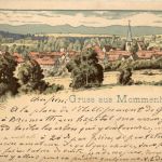 Gruss aus Mommenheim - Litho