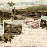 Gruss aus Bad Dürkheim - Litho
