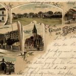 Gruss aus Hagenau im Elsass - Litho
