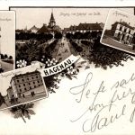 Gruss aus Hagenau - Litho