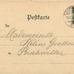 Gruss aus Hagenau - Litho