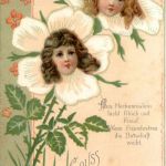 Kind mit Blume