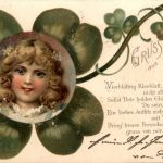 Kind mit Kleeblatt
