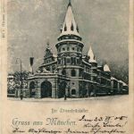 Gruss aus München - Löwenbräukeller im Winter