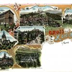 Gruss aus Königstein im Taunus - Litho